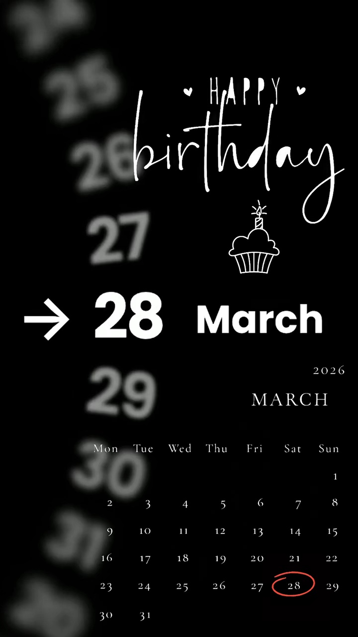 ANNIVERSAIRE 28 MARCJ