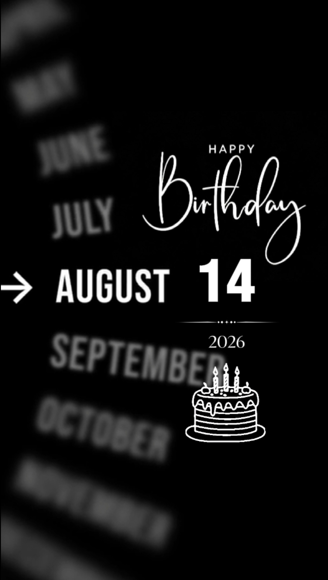 HBD MARI 14 AOUT