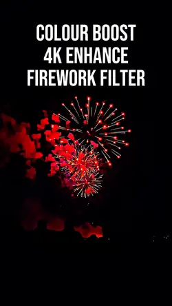 Firework filter 🎆