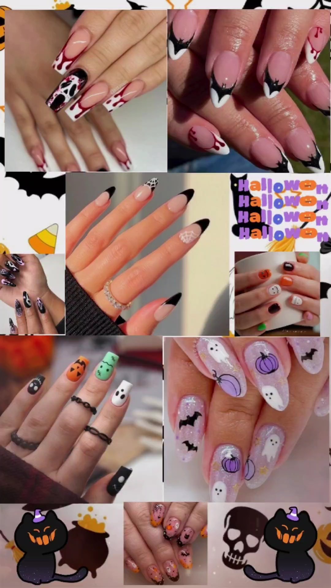 Halloween nail's