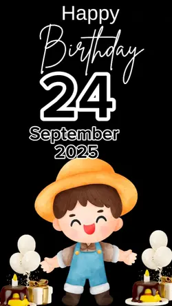 HBD My Son 24 Sept