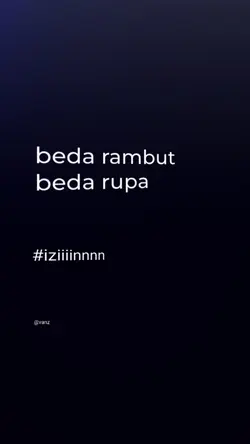 BEDA RMBUT BEDA RUPA