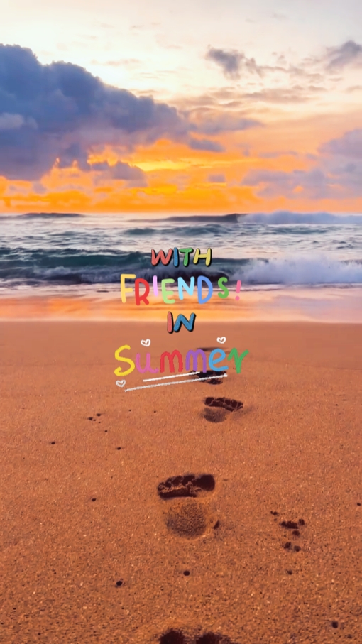 Freund im Sommer