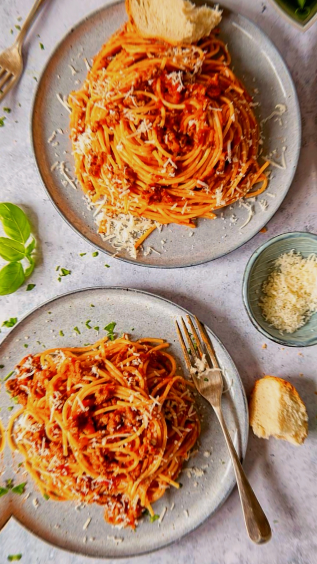 Espaguetis de comida