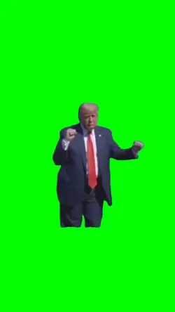Trump funny dance 