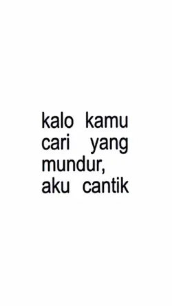 Kalo Kamu Cari Yang
