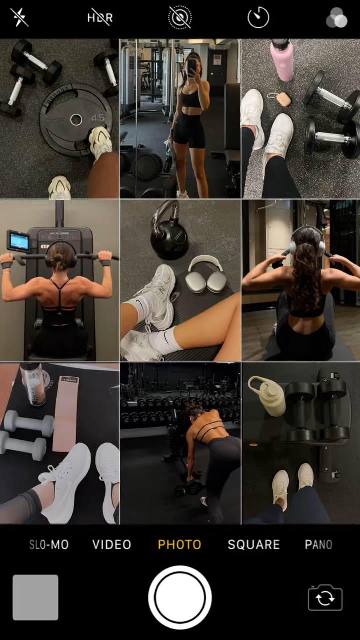 Workout Photo Dump