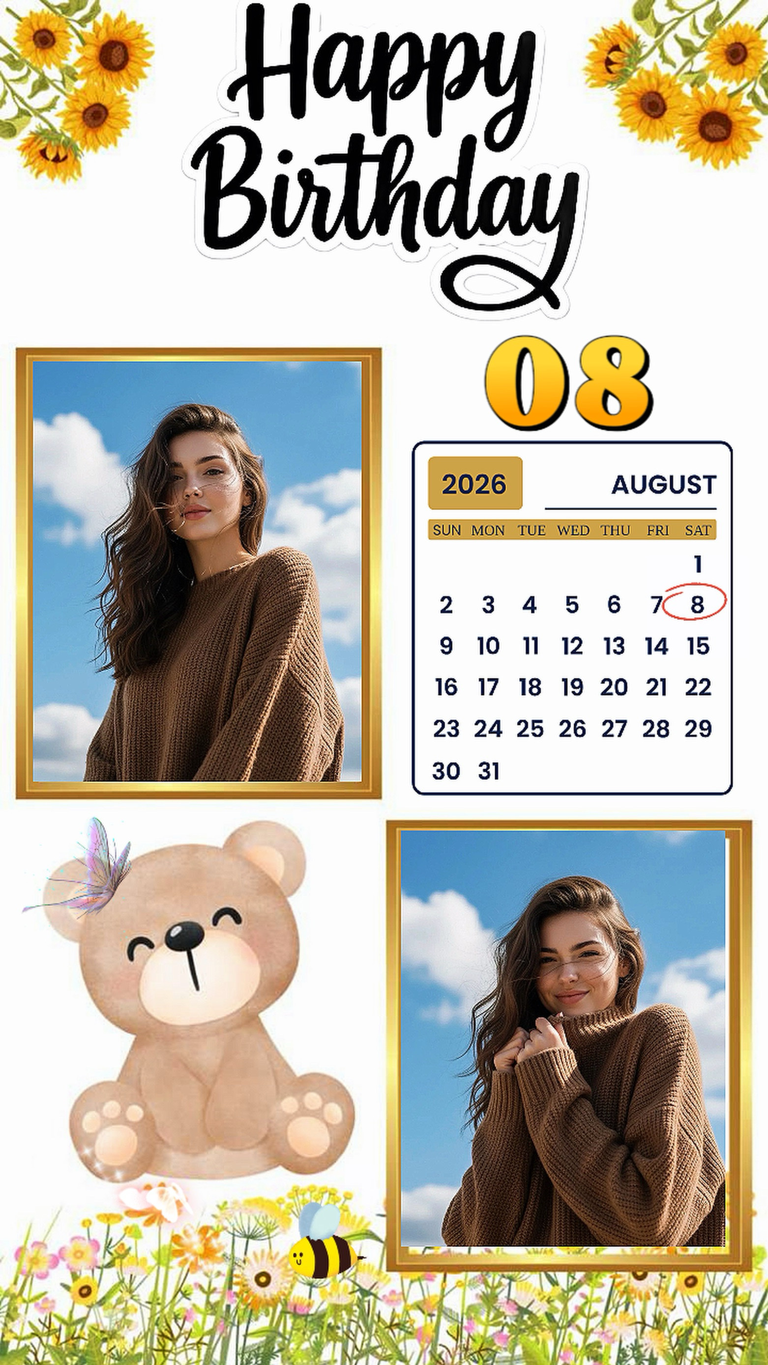08 August birthday 