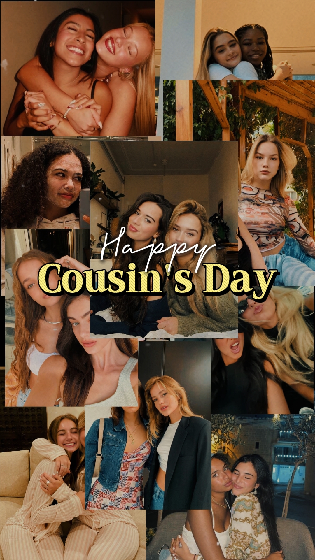 Alles Gute zum Cousinstag 