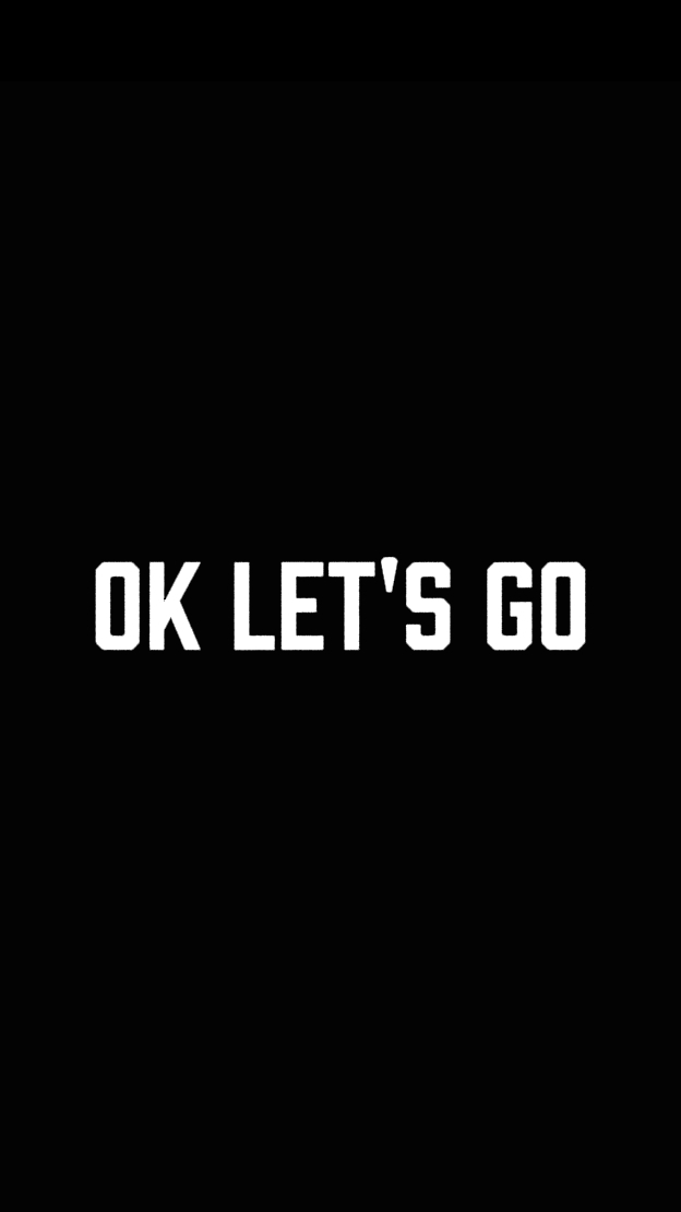 Ok Let's Go. 