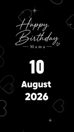 BDAY MOM 10 AUGUST