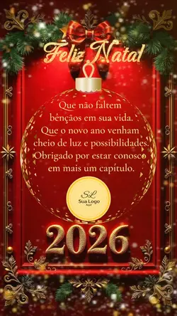 Cartão de Natal ✈️