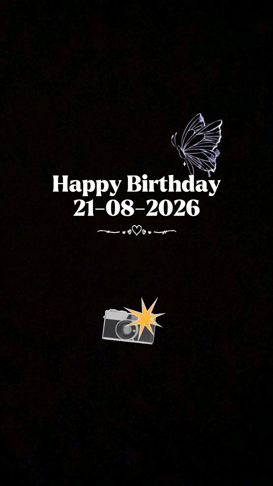BIRTHDAY 21 AUG 2026