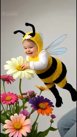 Flying Baby Bee