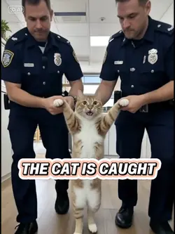 THE CAT IS CAUGHT