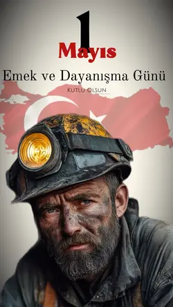 İşçi Bayramı Şablon