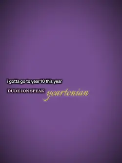 I gotta go to year