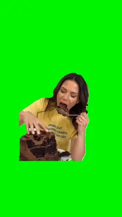 girl eating