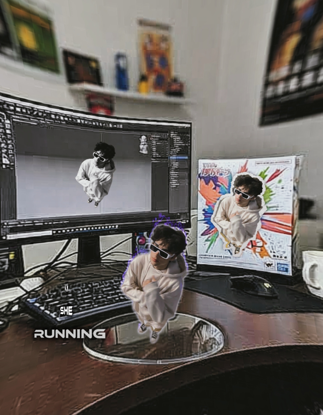 Estilo de figura de ação