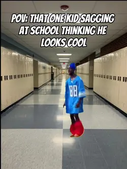 that one kid sagging