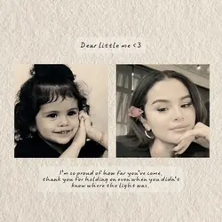 Dear little me.. 