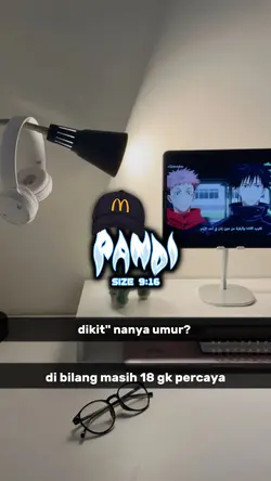 dikit" nanya umur