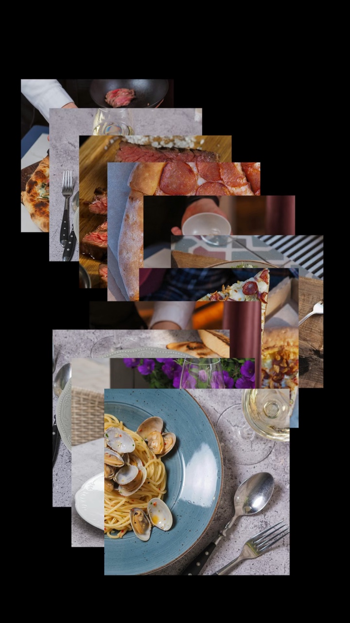 Display ng Produkto ng Estilo ng Collage Creative Intro Template