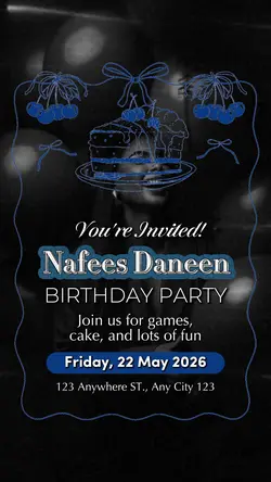 INVITATION BIRTHDAY