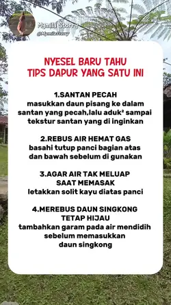 tipsdapur