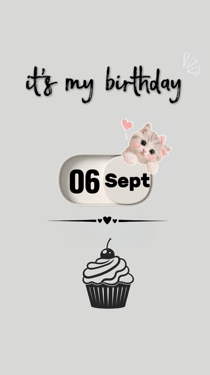 MEU ANIVERSÁRIO 06 DE SETEMBRO
