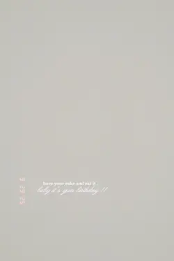 baby it’s yr b-day !