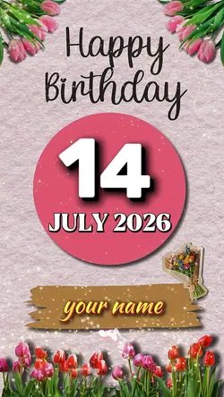 Birthday 14 July 