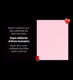 Dans l’univers…❤️