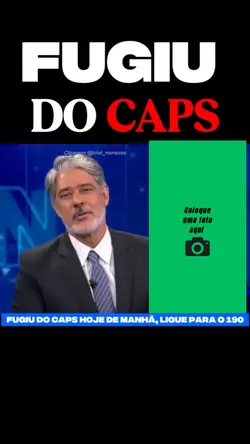 Fugiu do caps