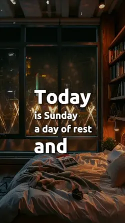 GOD TODAY IS SUNDAY