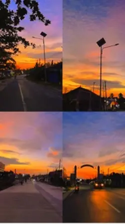 4 video sunset