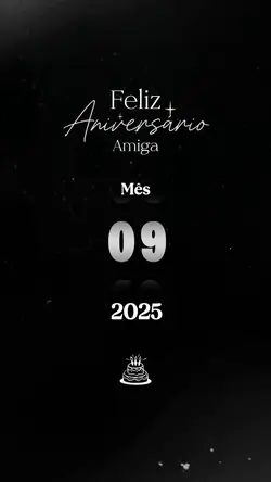 Aniversário amiga 🤍