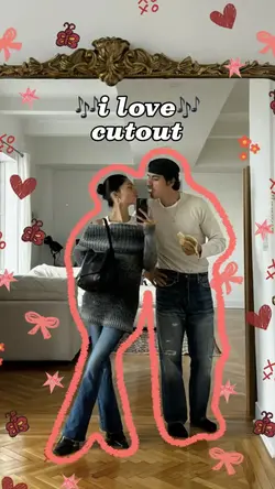 i love.. cutout