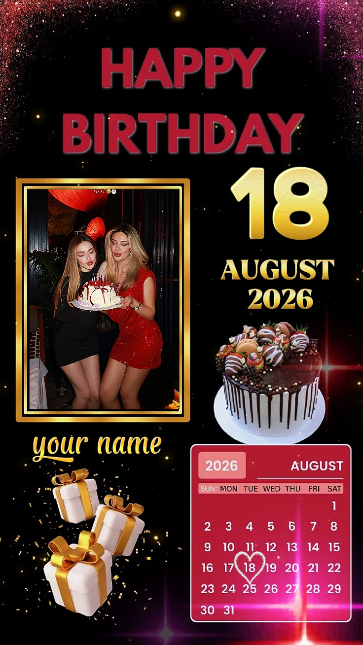Aniversário 18 de agosto 
