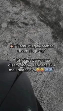 kamu gak pantas 