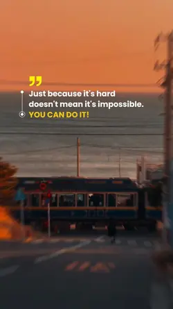 You Can Do It! 