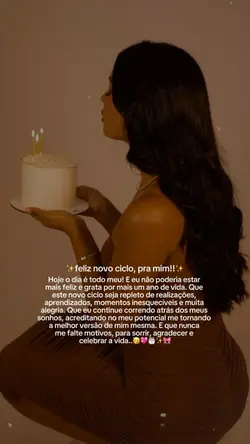 parabéns pra mim 💘