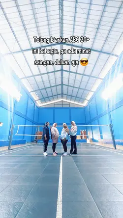 story badminton lucu