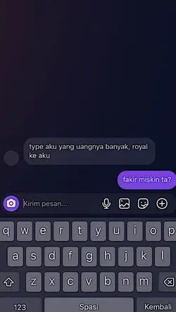 tipe aku yang uangny