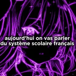 système scolaire fr