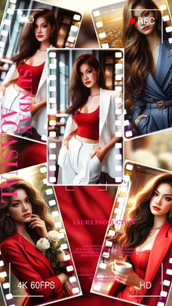 กรอบฟิล์มสีขาว