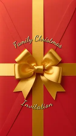 Christmas invitation