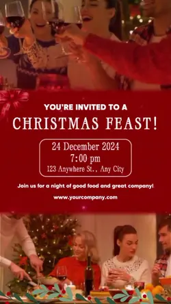 christmas invitation