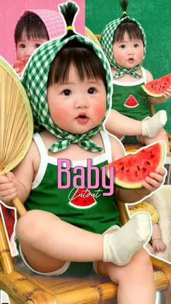 Baby cutout ลูกน้อย