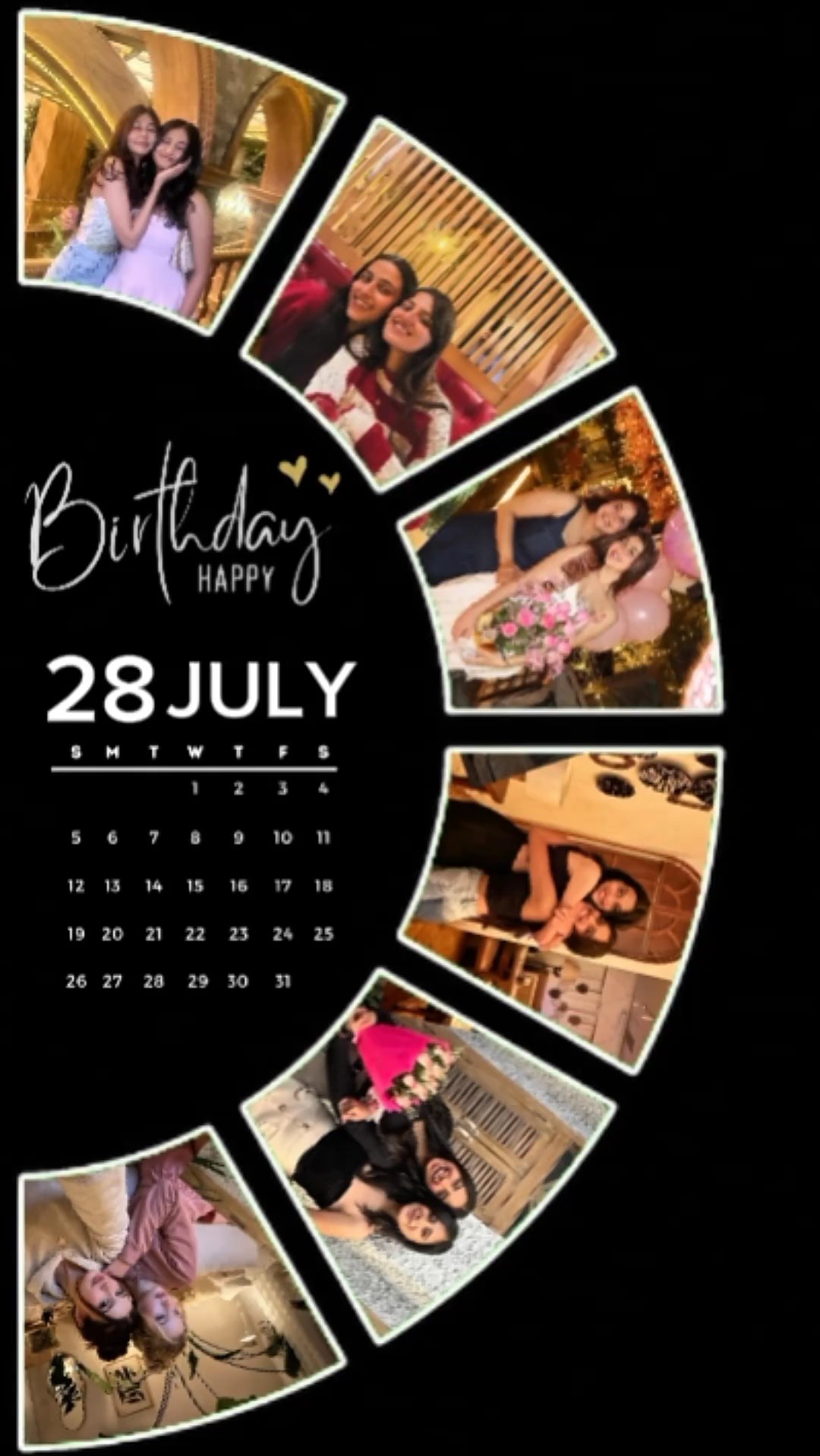 Birthday 28 July